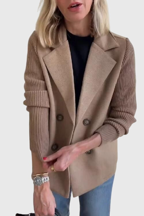 Women's Tailored Blazer Layering Outerwear for Work Autumn Winter and Everyday Wear