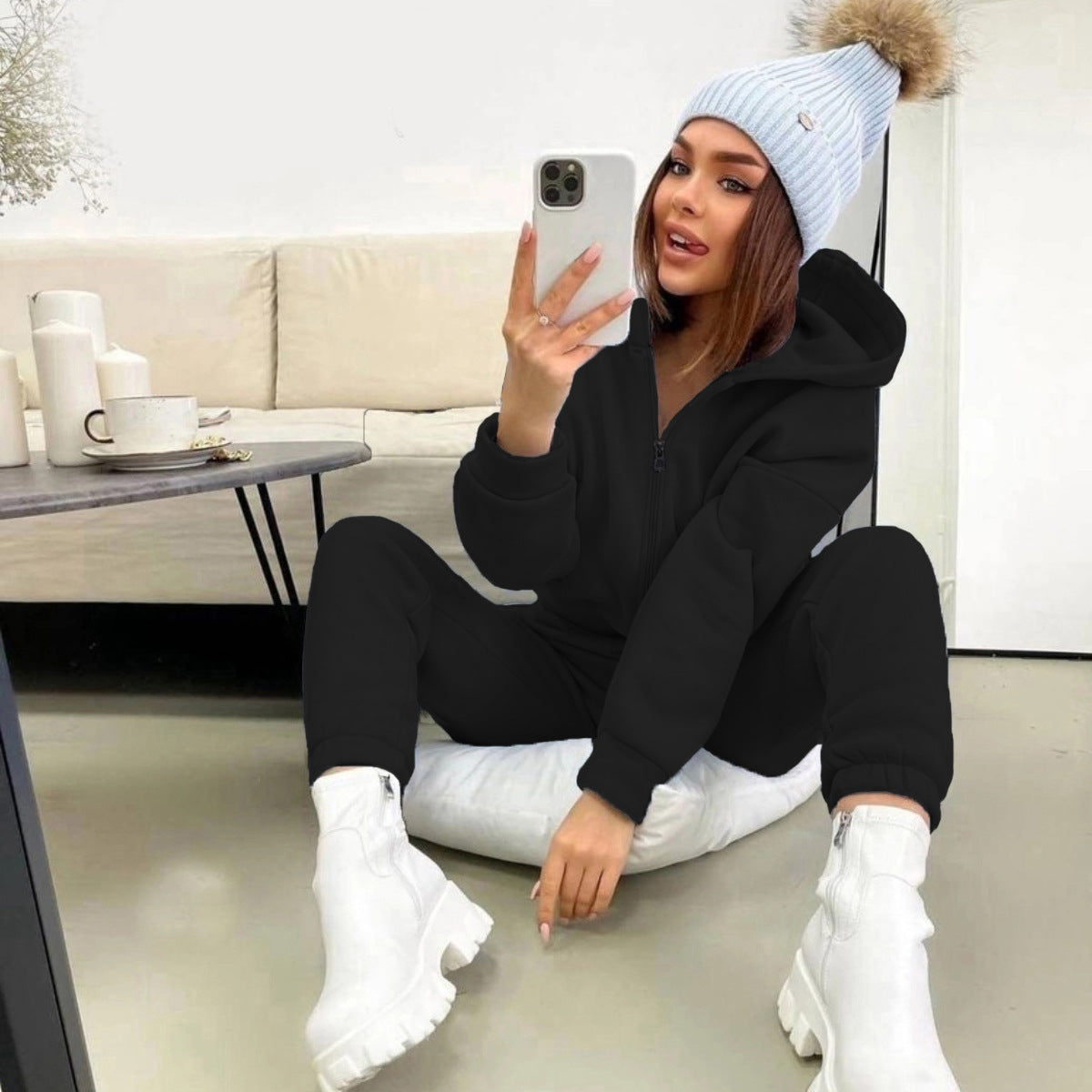Women's Casual Jogging Suit Outfit for Weddings Parties Holidays Occasions and Everyday Wear
