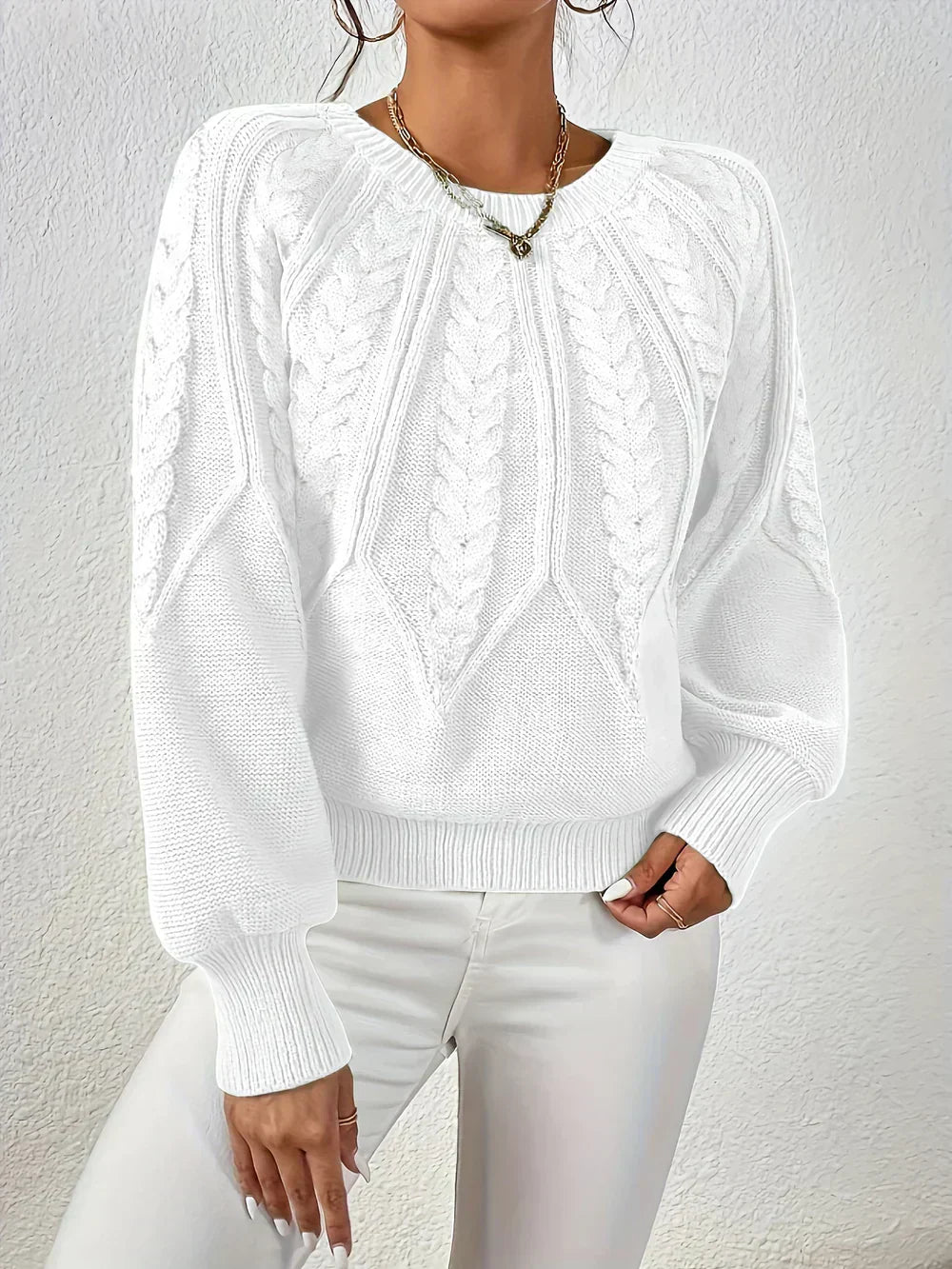 Women's Knitted Modern Sweater Knitwear for Autumn Winter Layering Cosy Days and Everyday Wear