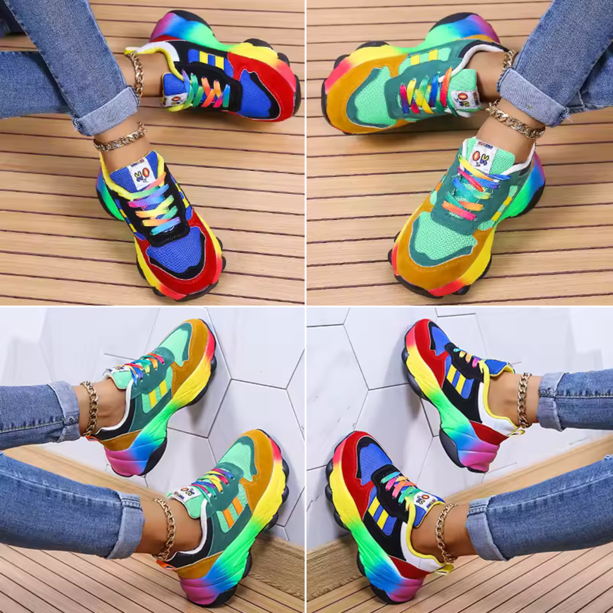 Women's Casual Footwear Sneakers Footwear for Summer Holidays Weddings Parties and Everyday Wear