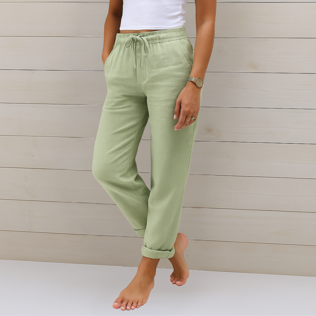 Women's Casual Relaxed Fit Trousers Pants Outfit for Work Casual Days Holidays and Everyday Wear