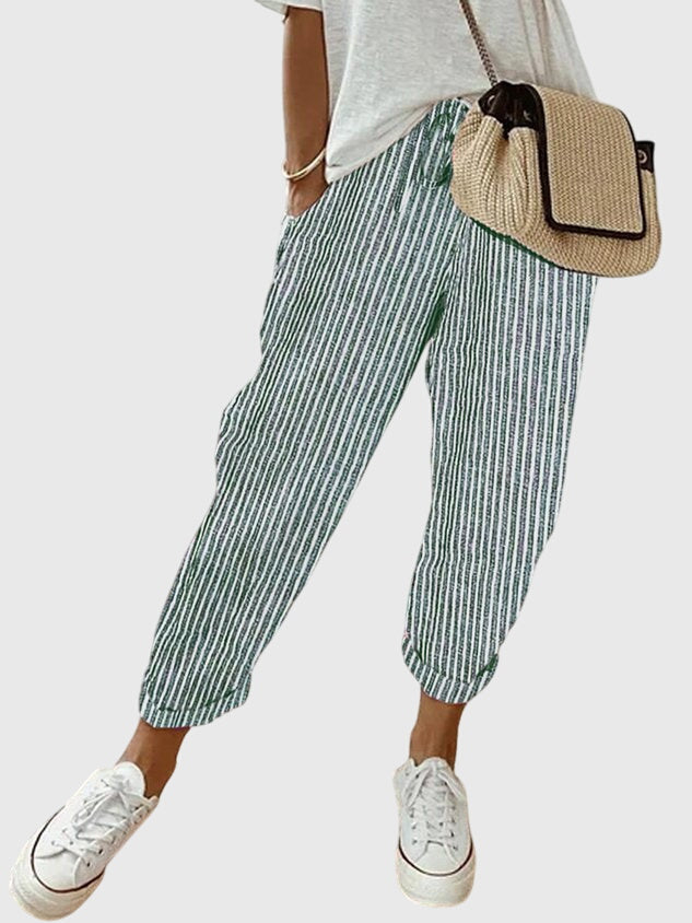 Women's Tailored Pants Outfit for Work Casual Days Holidays and Everyday Wear
