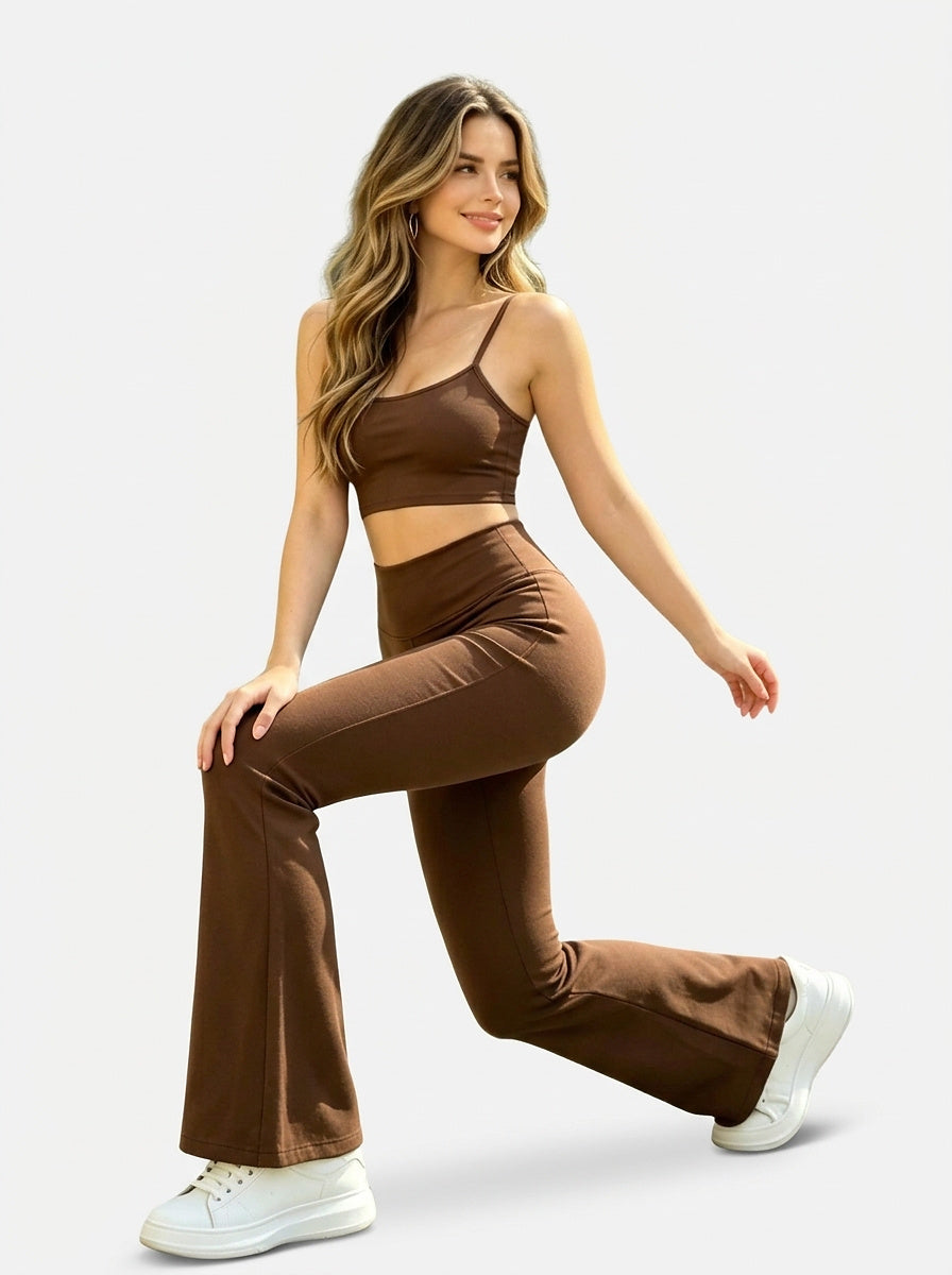 Women’s High-Waisted Flared Pants