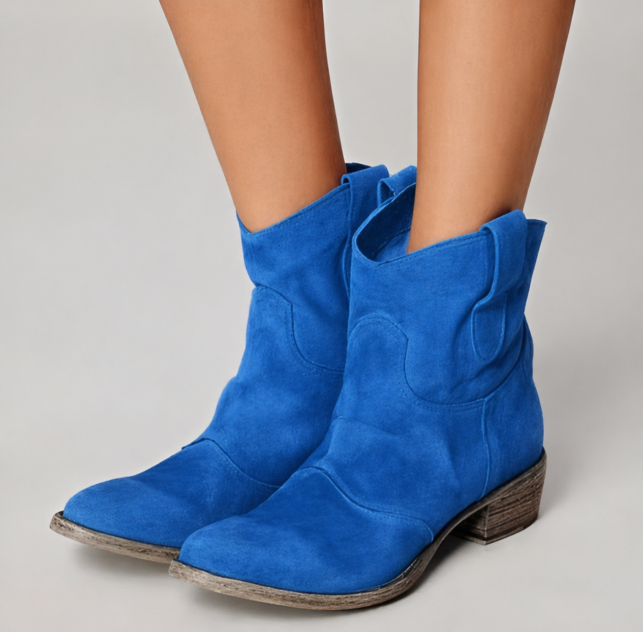 Women's Suede Ankle Footwear Boots Footwear for Summer Holidays Weddings Parties and Everyday Wear