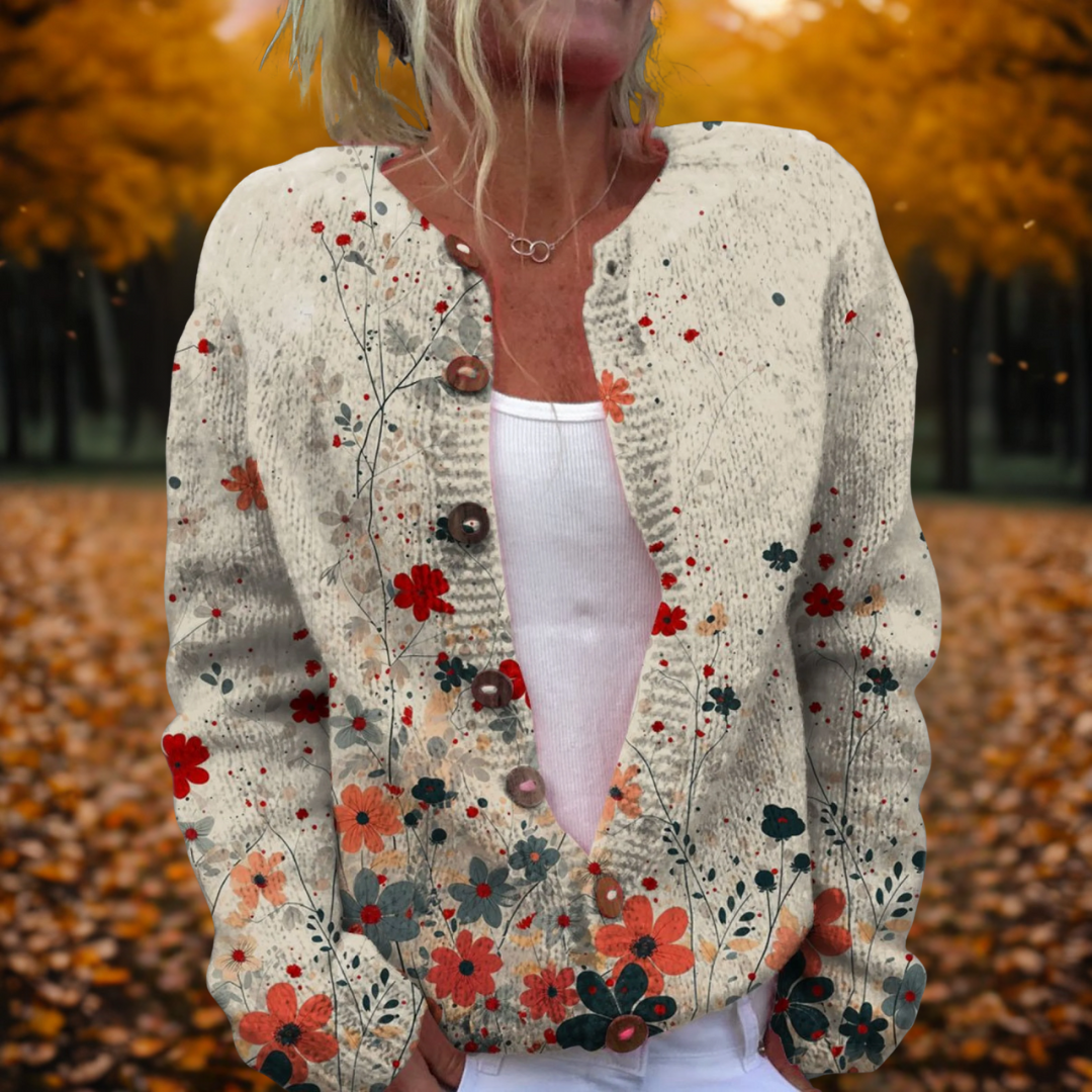 Women's Open-Front Cardigan Relaxed Drape Long Sleeve Layering Casual