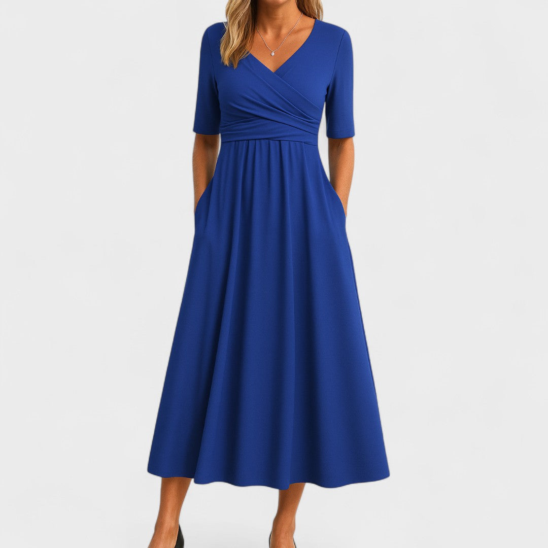 Women's Midi Dress Outfit for Summer Holidays Weddings Parties and Everyday Wear