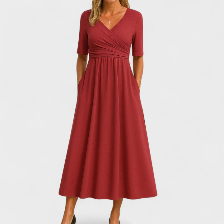 Women’s Elegant Midi Dress | Chic Design