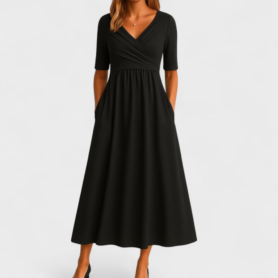 Women's Midi Dress Outfit for Summer Holidays Weddings Parties and Everyday Wear