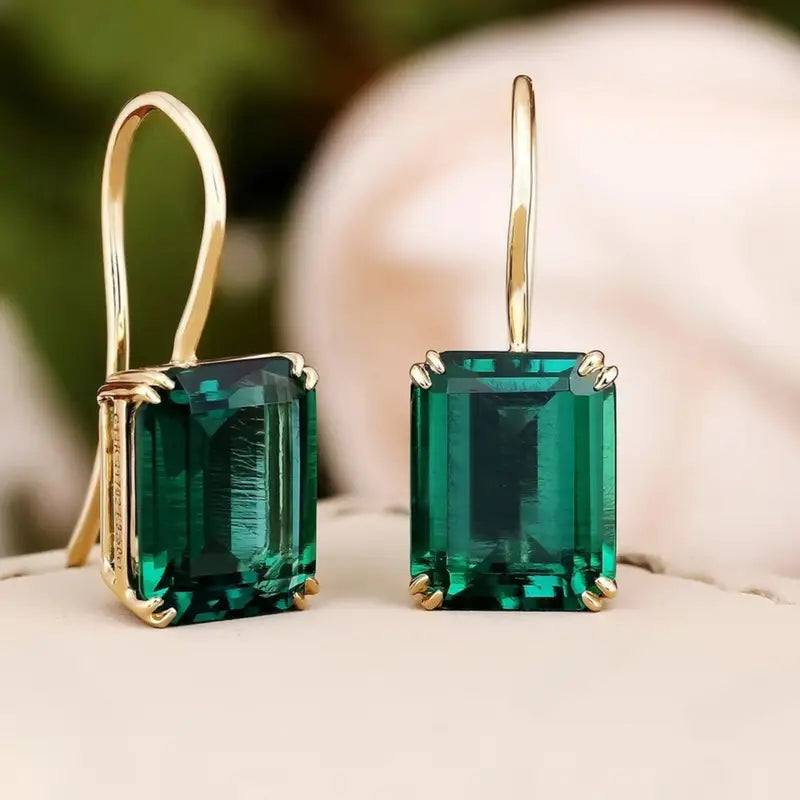 Women's Gold Dangle Earrings Statement Jewellery Jewelry Gift for Women Weddings Parties Prom and Everyday Wear