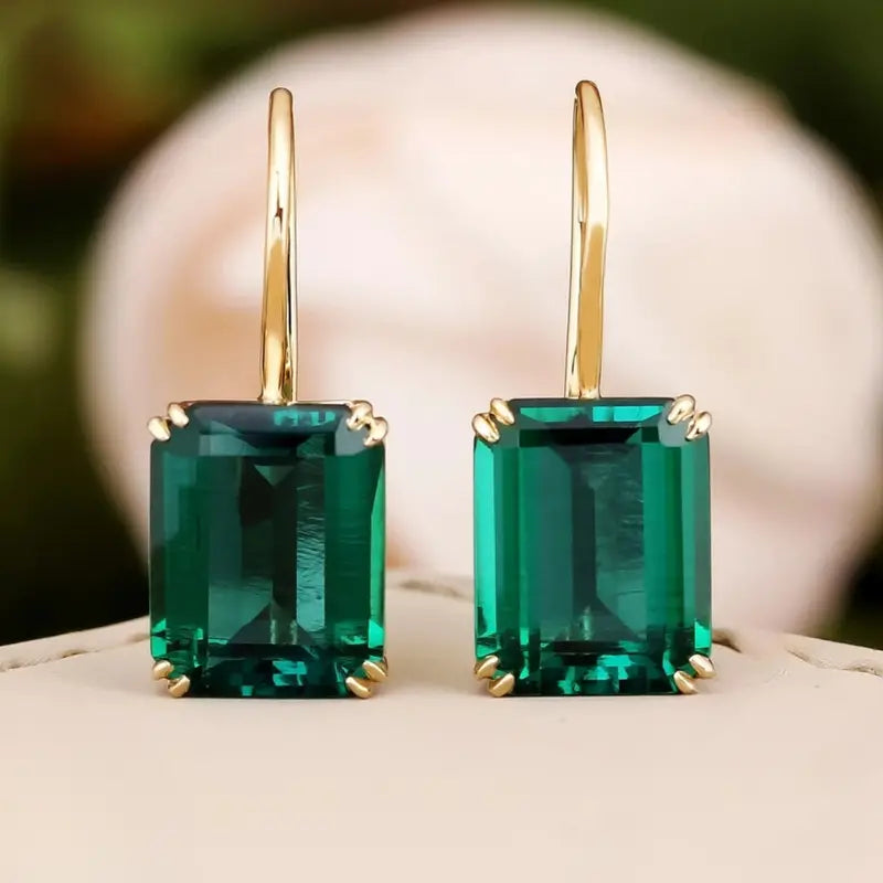 Women's Gold Dangle Earrings Statement Jewellery Jewelry Gift for Women Weddings Parties Prom and Everyday Wear