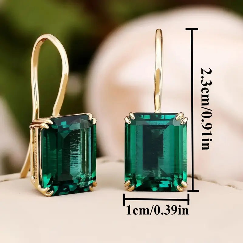 Women's Gold Dangle Earrings Statement Jewellery Jewelry Gift for Women Weddings Parties Prom and Everyday Wear