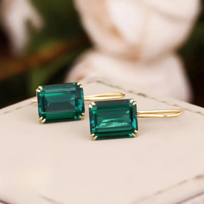 Women's Gold Dangle Earrings Statement Jewellery Jewelry Gift for Women Weddings Parties Prom and Everyday Wear