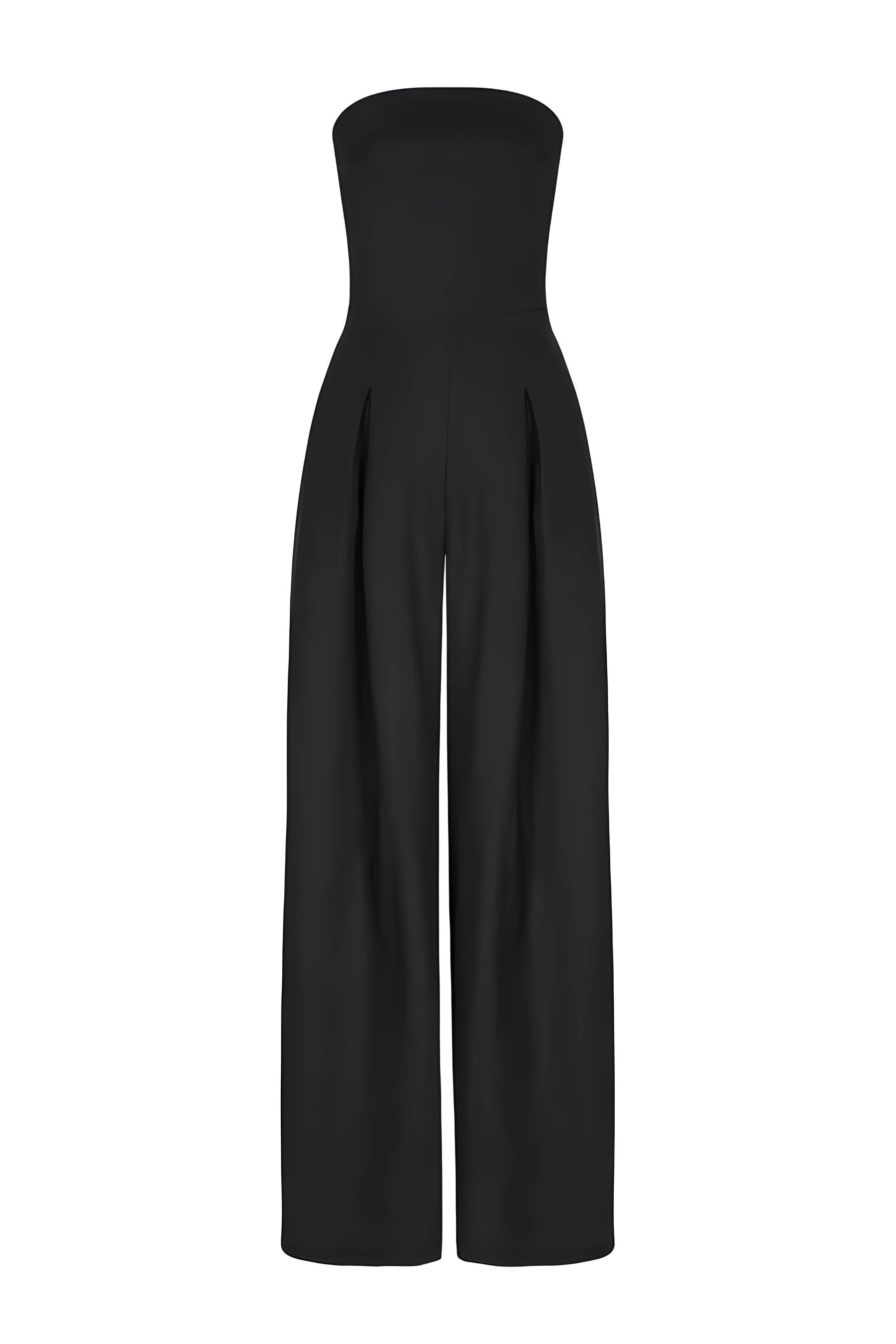 Women's Jumpsuit Strapless Top Outfit for Summer Holidays Parties Brunch and Everyday Wear