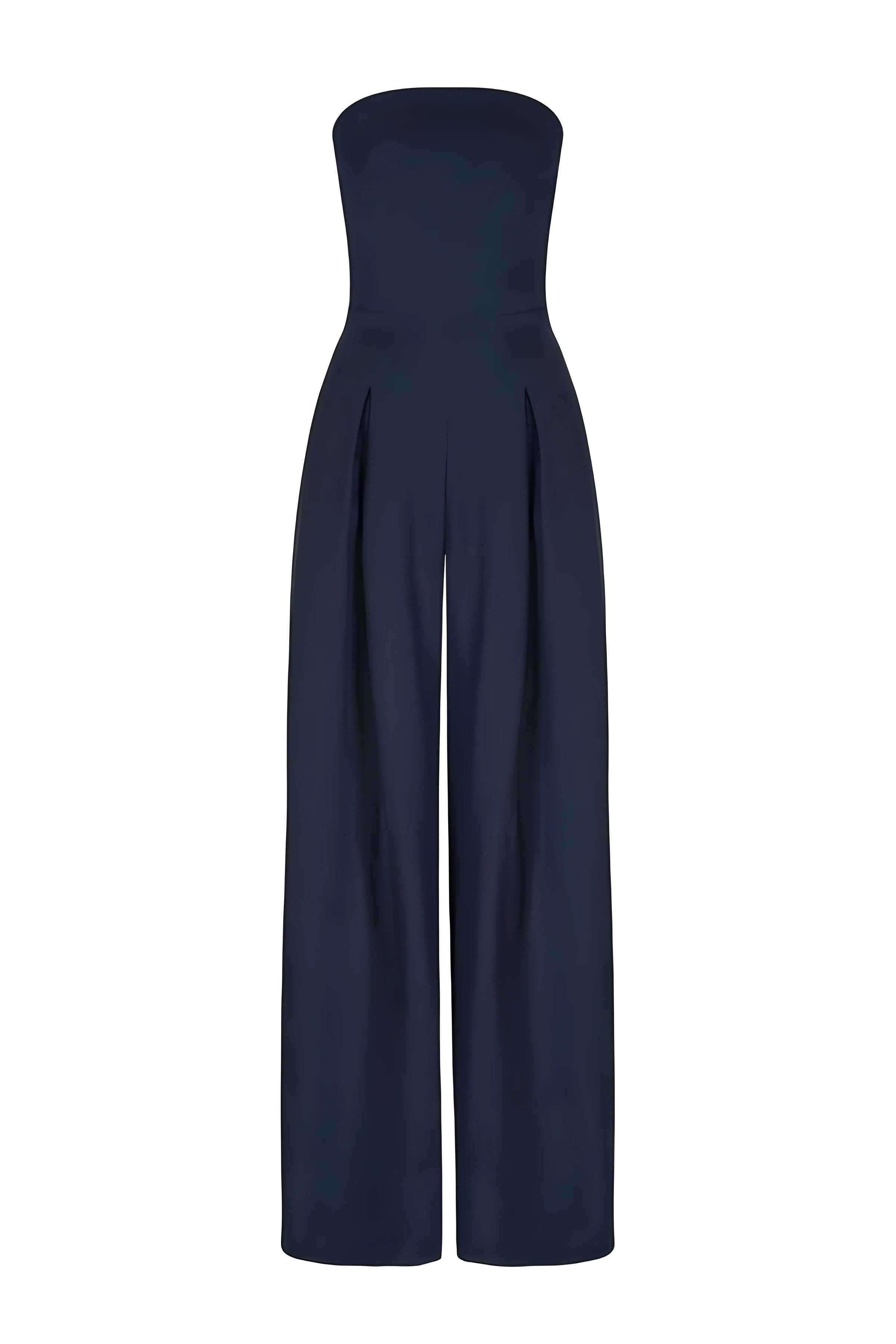 Women's Jumpsuit Strapless Top Outfit for Summer Holidays Parties Brunch and Everyday Wear