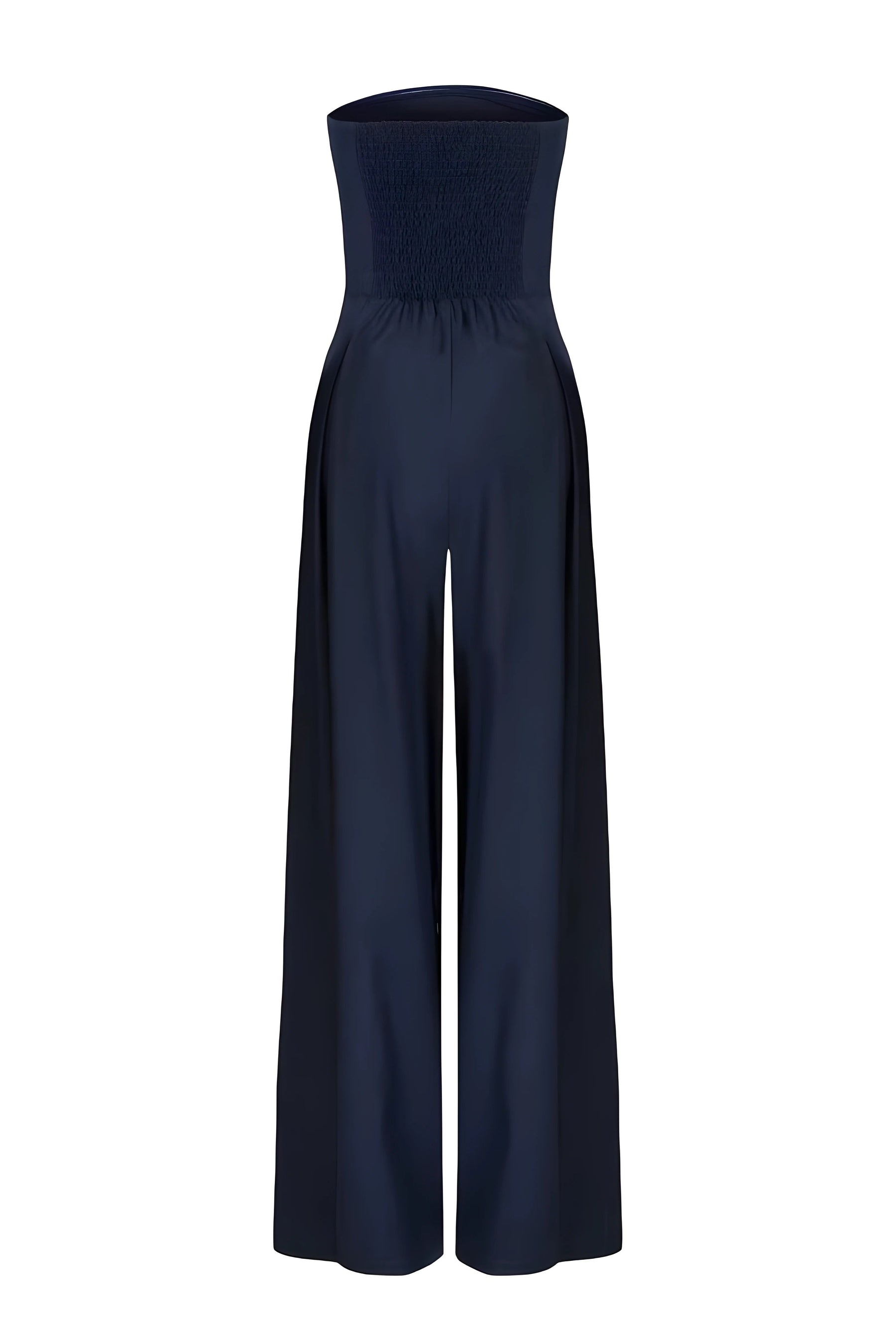 Women's Jumpsuit Strapless Top Outfit for Summer Holidays Parties Brunch and Everyday Wear