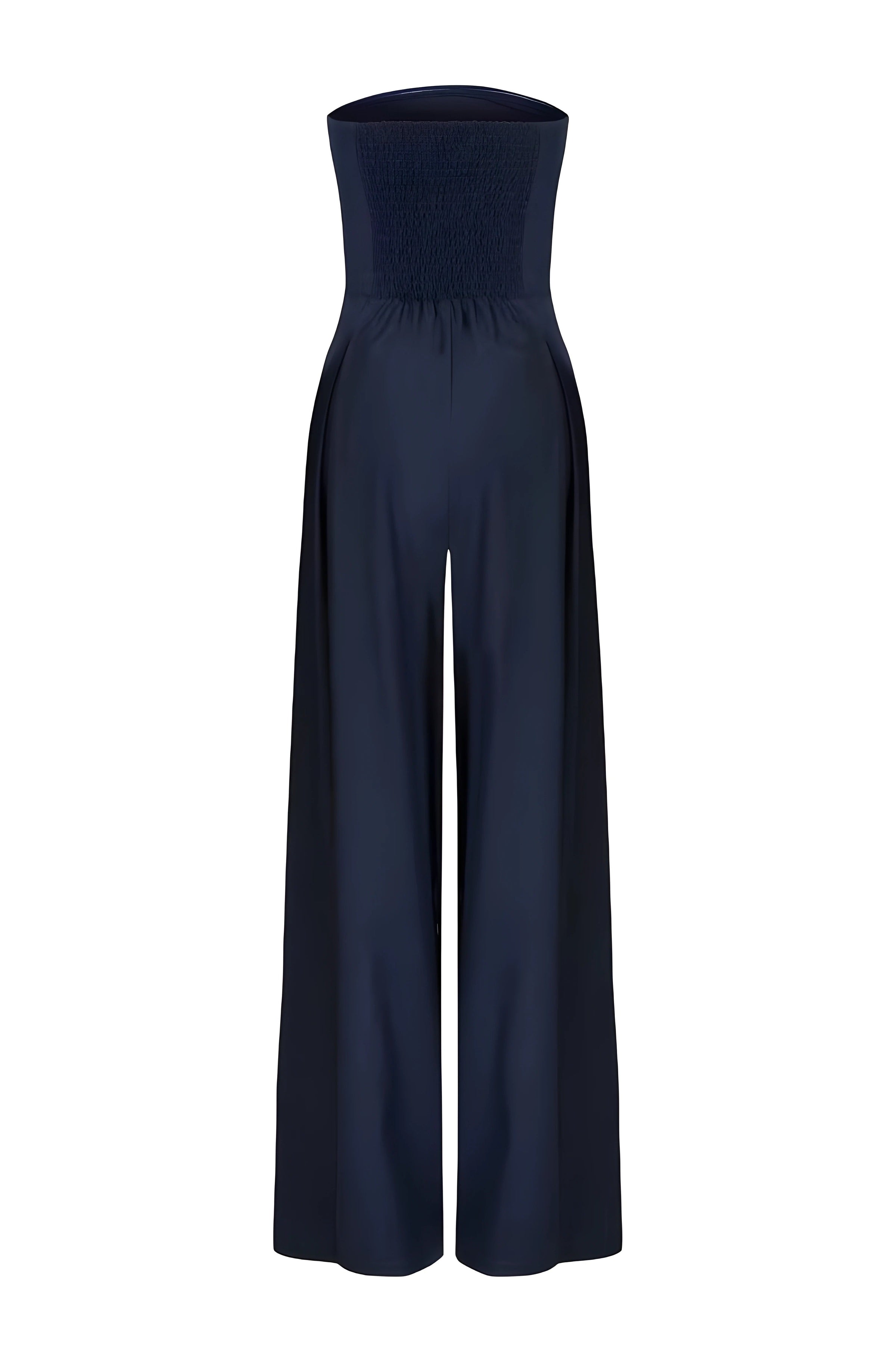 Women's Jumpsuit Strapless Top Outfit for Summer Holidays Parties Brunch and Everyday Wear