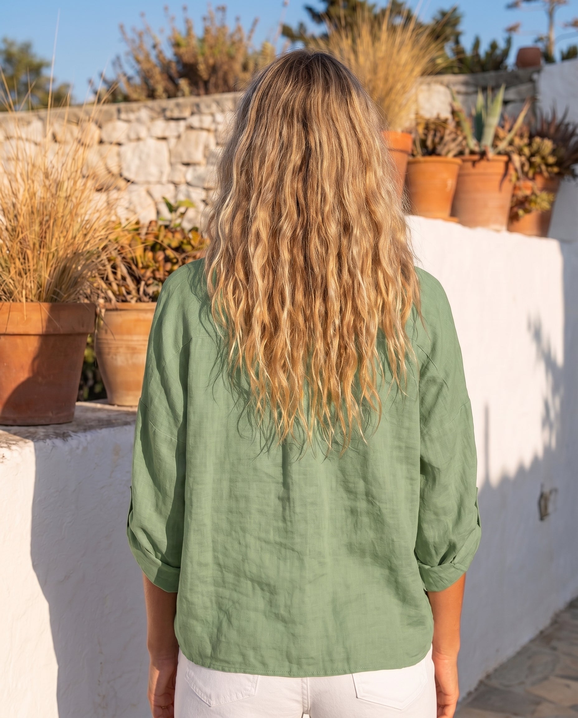 Women's Casual Shirt Outfit for Work Brunch Casual Days and Everyday Wear