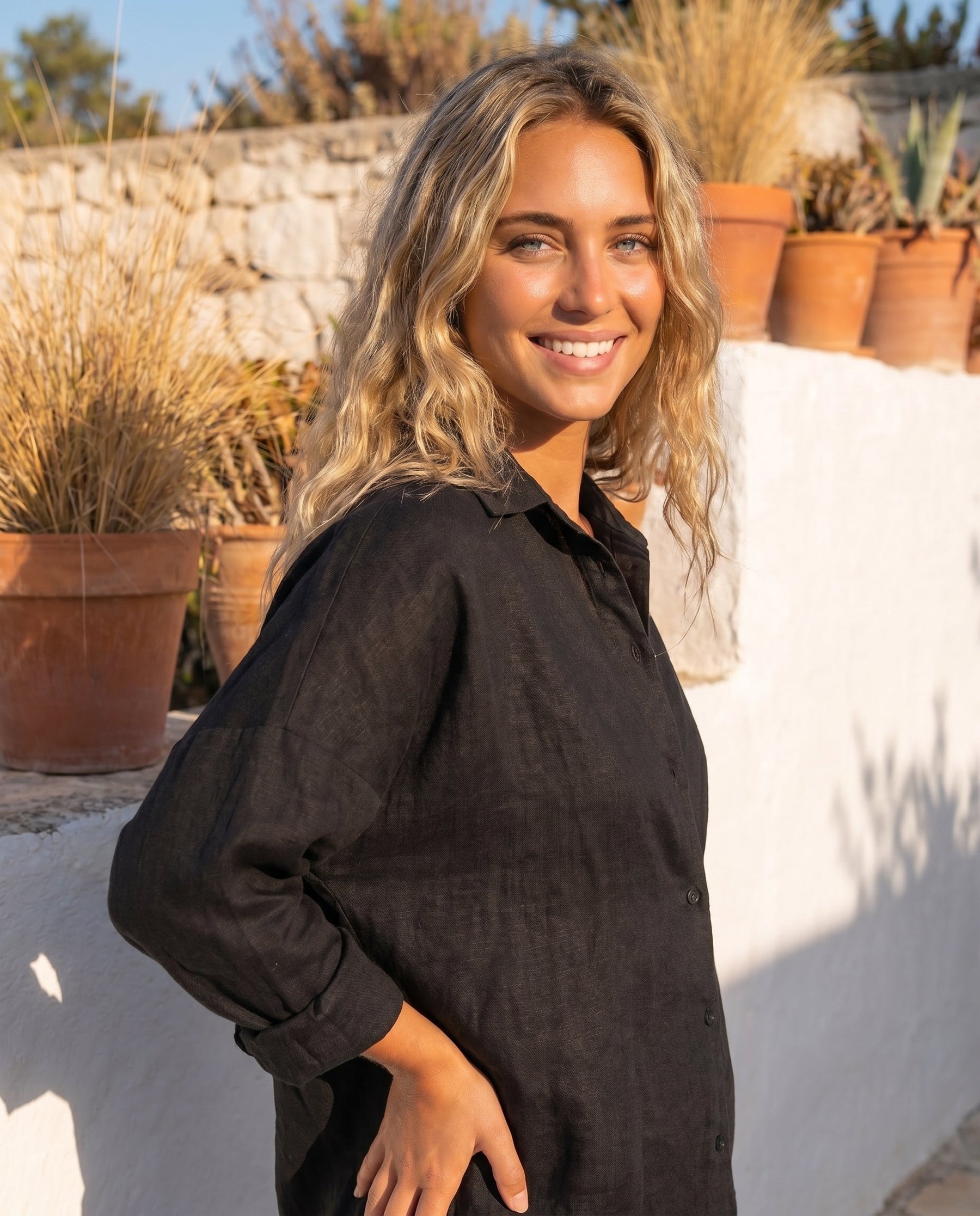 Women's Casual Shirt Outfit for Work Brunch Casual Days and Everyday Wear