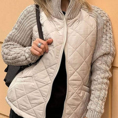 Women's Casual Jacket Relaxed Fit Long Sleeve Zip-Up Everyday Layering
