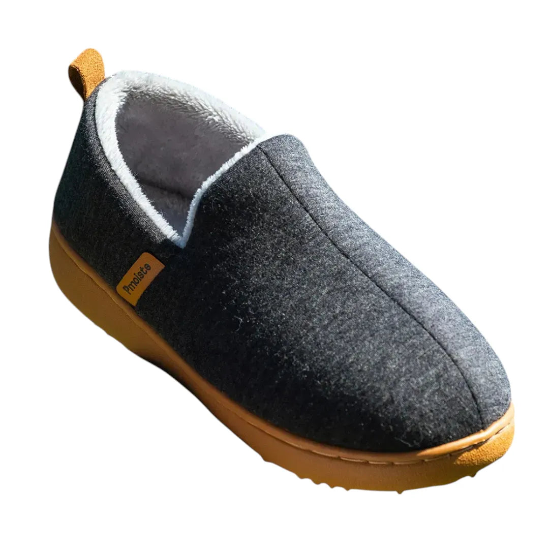 Women's Cozy Hard Sole Slippers Fleece Lined Casual Indoor Footwear