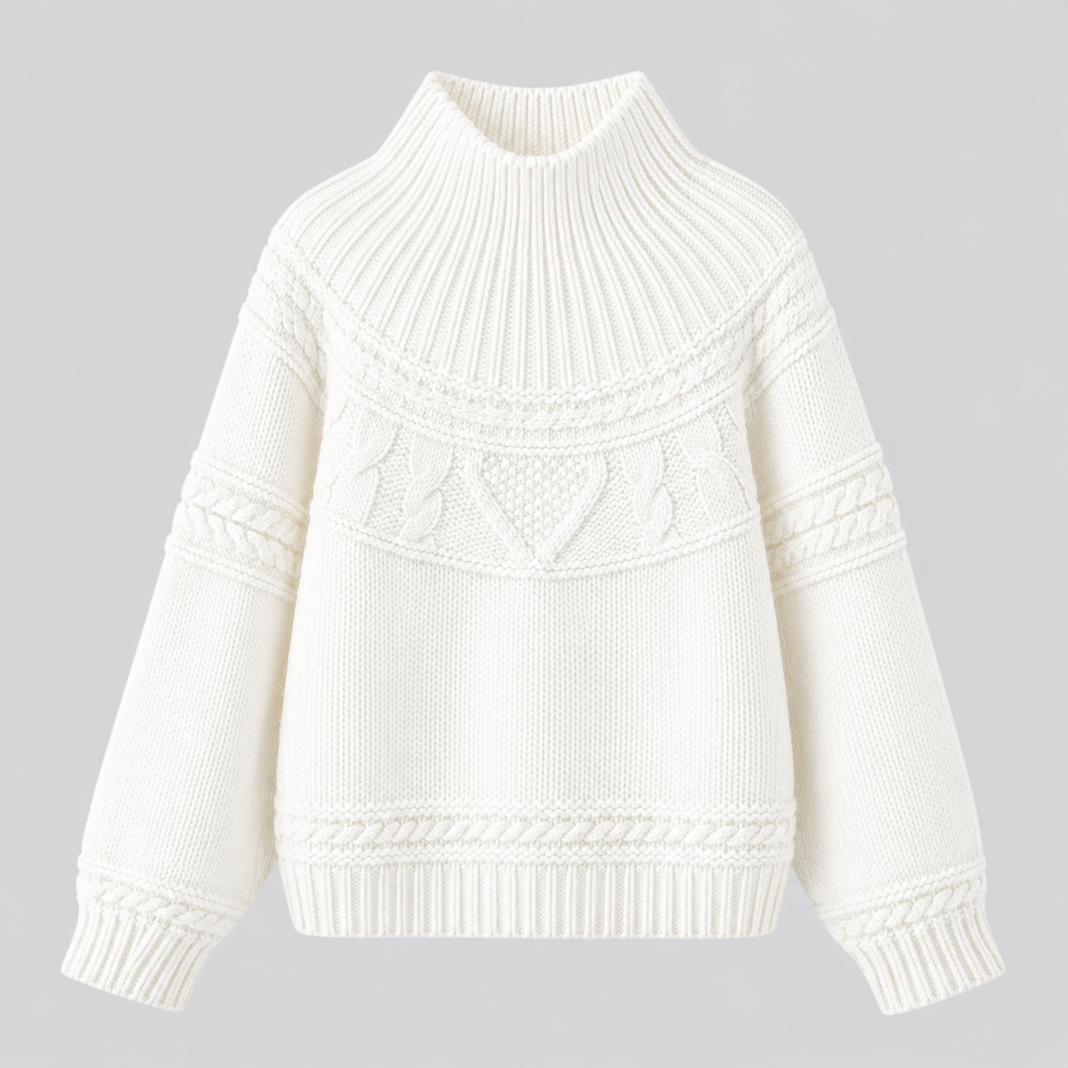 Women's Bohemian Knit Sweater Round Neck Long Sleeve Casual Everyday