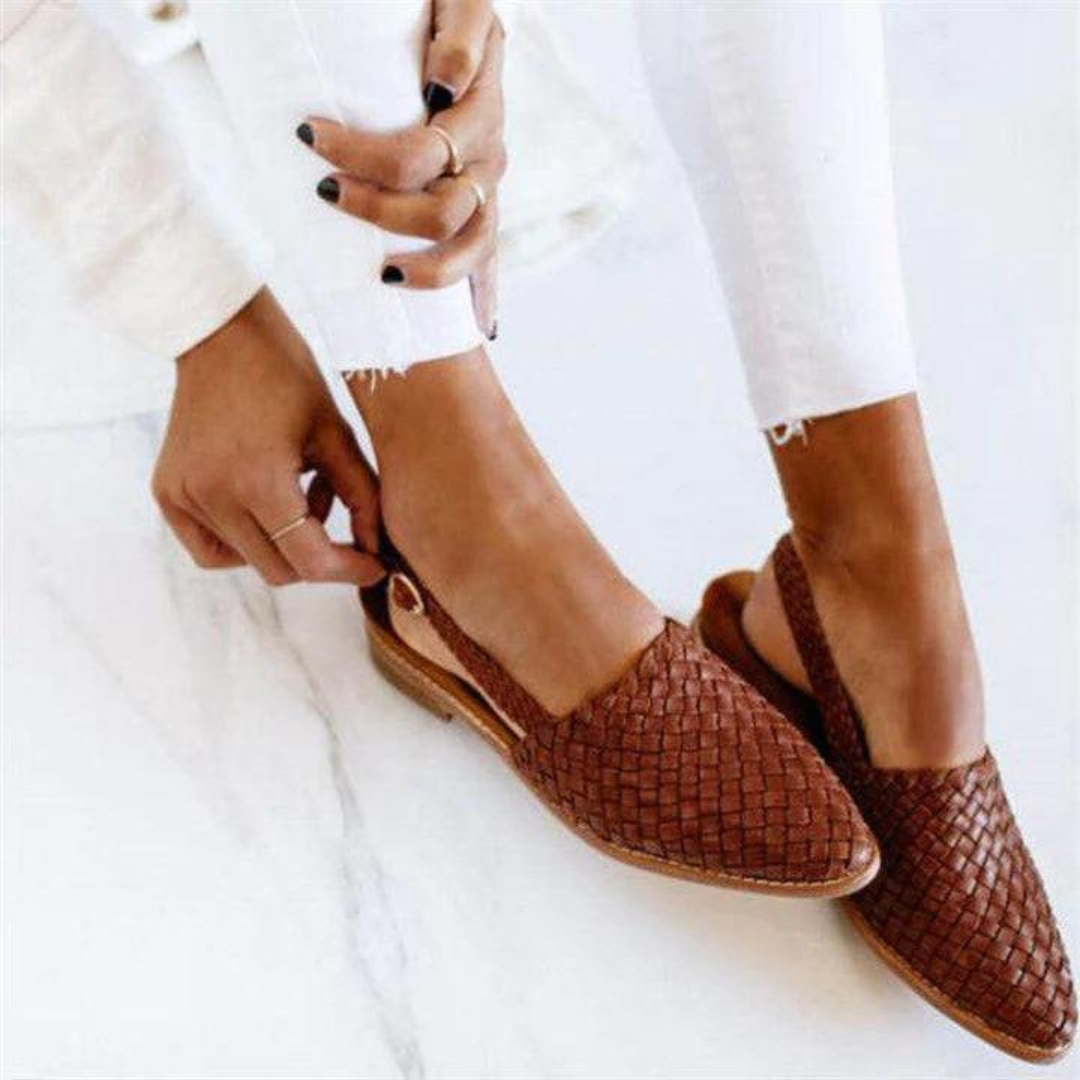 Women's Woven Loafers Footwear for Summer Holidays Weddings Parties and Everyday Wear