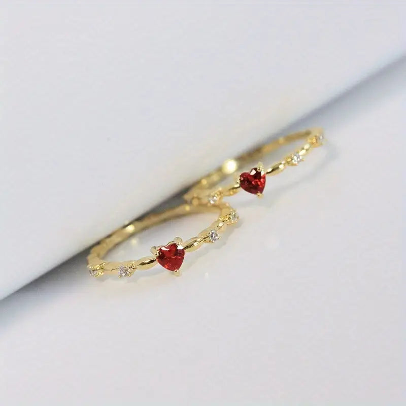 Women's White Gold Amoura Ring Statement Jewellery Jewelry Gift for Women Weddings Parties Prom and Everyday Wear