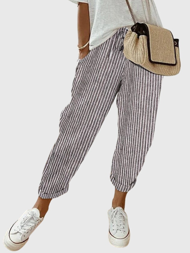 Women's Tailored Pants Outfit for Work Casual Days Holidays and Everyday Wear