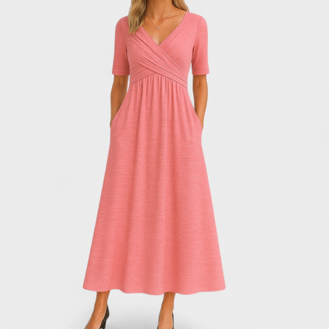 Women's Midi Dress Outfit for Summer Holidays Weddings Parties and Everyday Wear