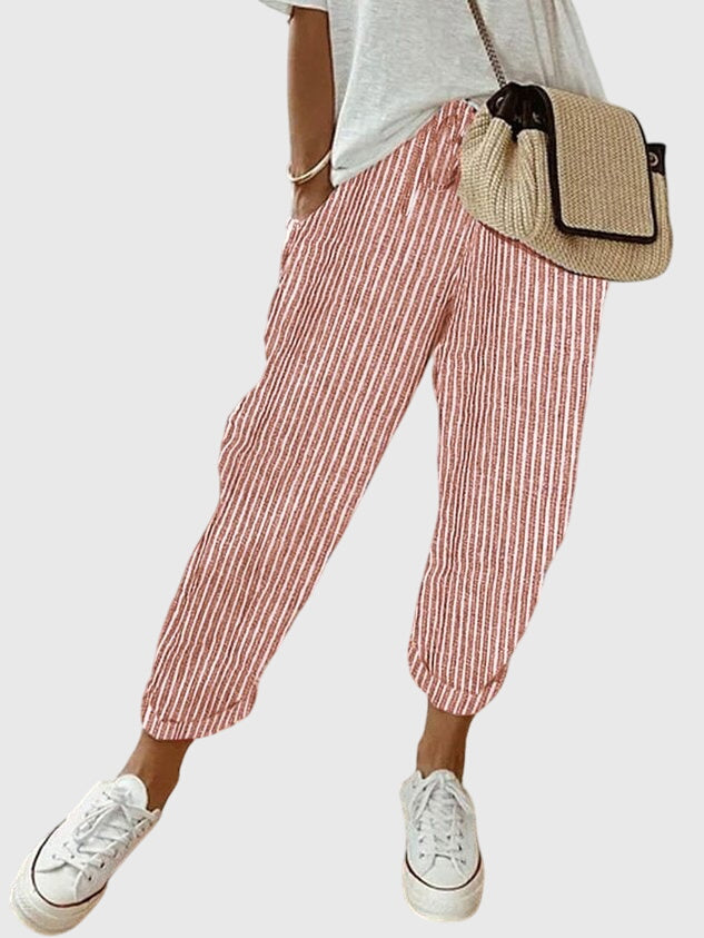Women's Tailored Pants Outfit for Work Casual Days Holidays and Everyday Wear