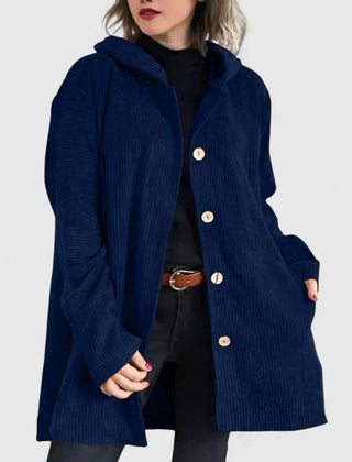 Women's Casual Jacket Relaxed Fit Long Sleeve Zip-Up Everyday Wear