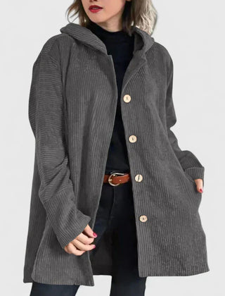 Women's Casual Jacket Relaxed Fit Long Sleeve Zip-Up Everyday Wear