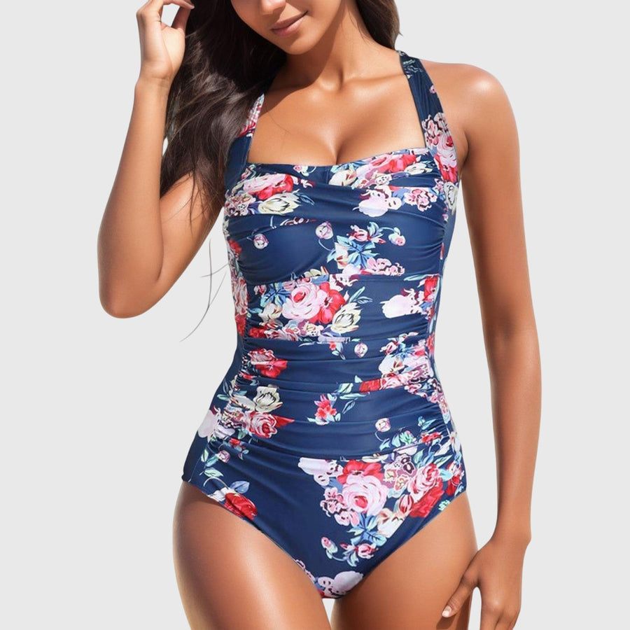 Women's One-Piece Swimsuit Swimwear for the Beach Poolside Holidays and Summer Sunbathing