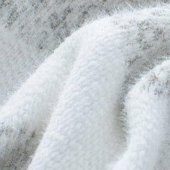 Women's Stylish Striped Knit Turtleneck Sweater Long Sleeve Casual Everyday