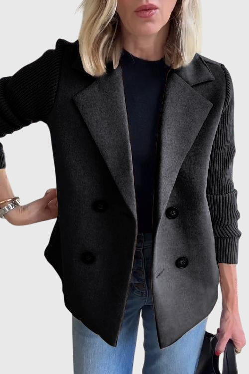 Women's Tailored Blazer Layering Outerwear for Work Autumn Winter and Everyday Wear