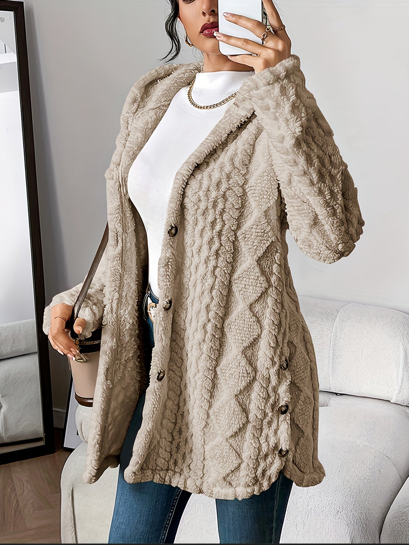 Women's Casual Cardigan Knitwear for Autumn Winter Layering Cosy Days and Everyday Wear
