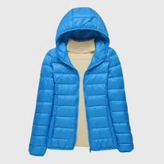 Women's Quilted Jacket Lightweight Zip Closure Casual Outdoor Stylish
