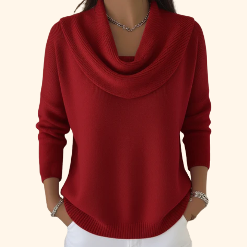 Women's Chic Waterfall Sweater Long Sleeve Open Front Layered Casual Fashion