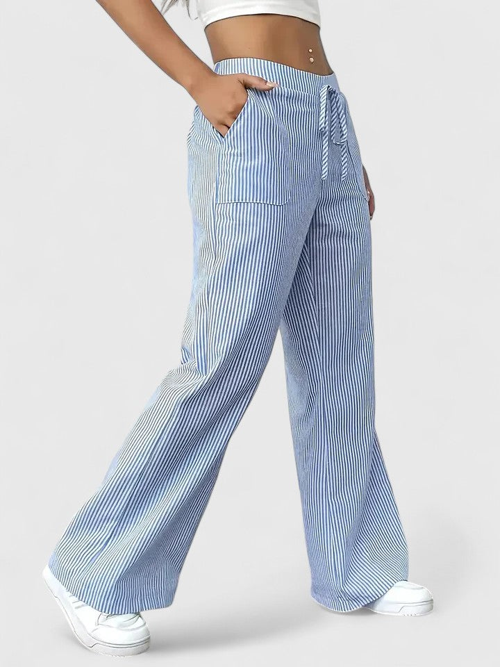 Women's Casual Relaxed Pants Outfit for Work Casual Days Holidays and Everyday Wear