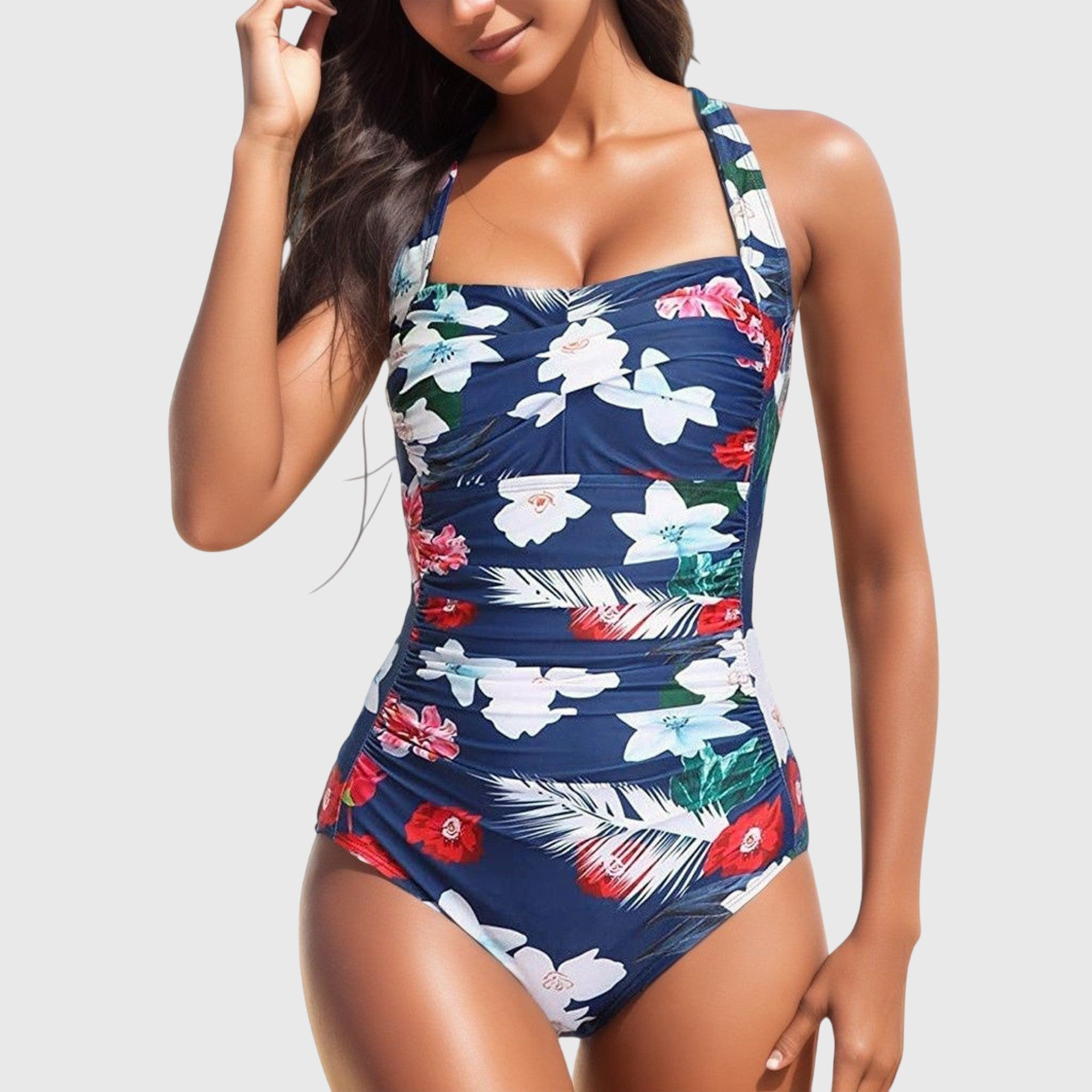 Women's One-Piece Swimsuit Swimwear for the Beach Poolside Holidays and Summer Sunbathing