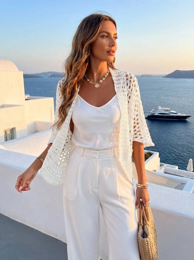 Women's Casual Summer Cardigan Knitwear for Autumn Winter Layering Cosy Days and Everyday Wear