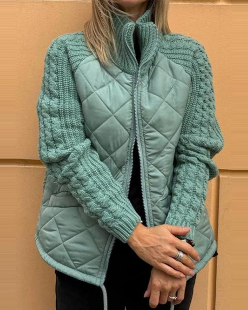 Women's Casual Jacket Relaxed Fit Long Sleeve Zip-Up Everyday Layering