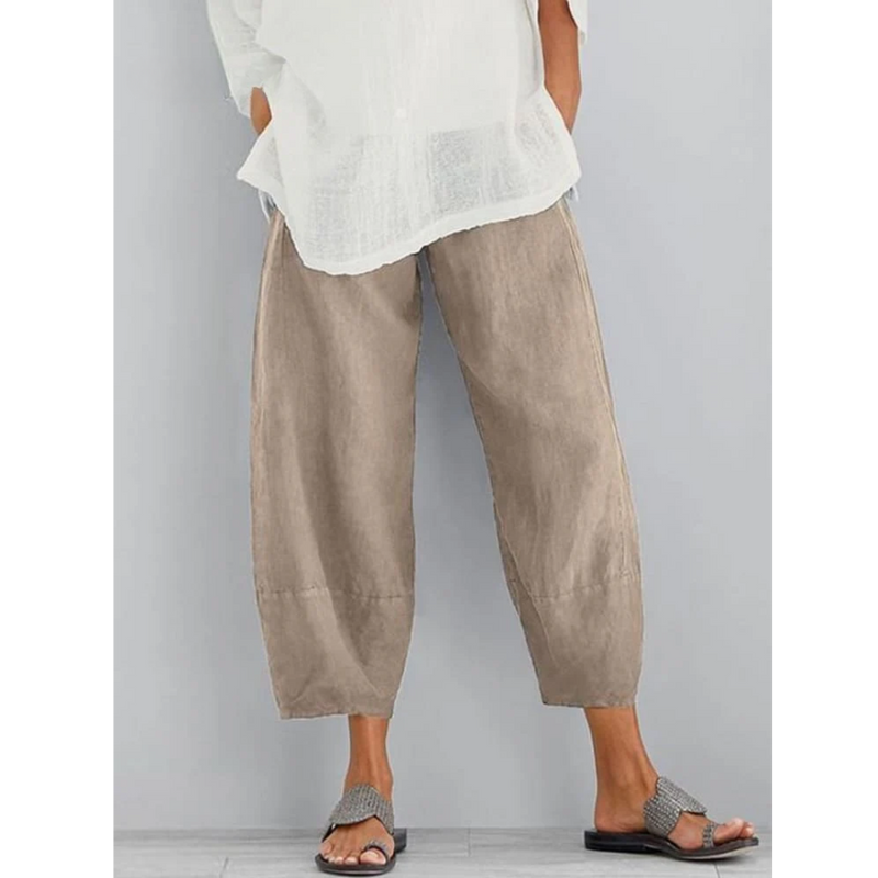 Women's Relaxed Straight-Leg Leisure Casual Pants Outfit for Work Casual Days Holidays and Everyday Wear