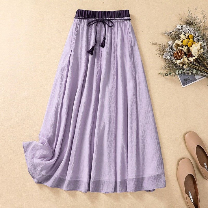 Women’s Classic A-Line Maxi Skirt | Elegant