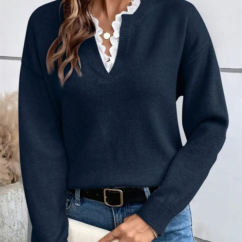 Women's Casual Sweater Knitwear for Autumn Winter Layering Cosy Days and Everyday Wear