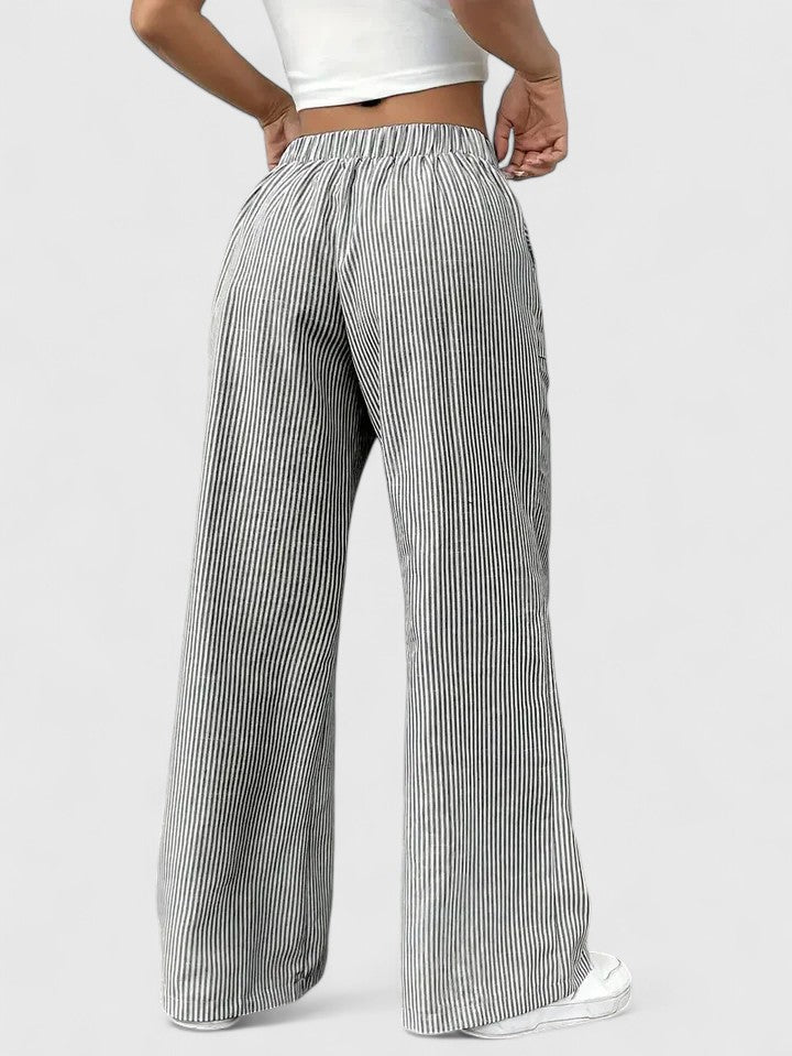 Women's Casual Relaxed Pants Outfit for Work Casual Days Holidays and Everyday Wear