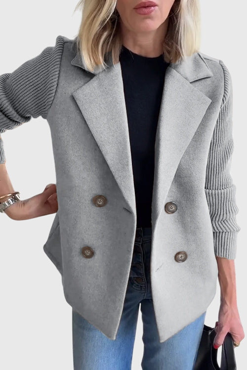 Women's Tailored Blazer Layering Outerwear for Work Autumn Winter and Everyday Wear