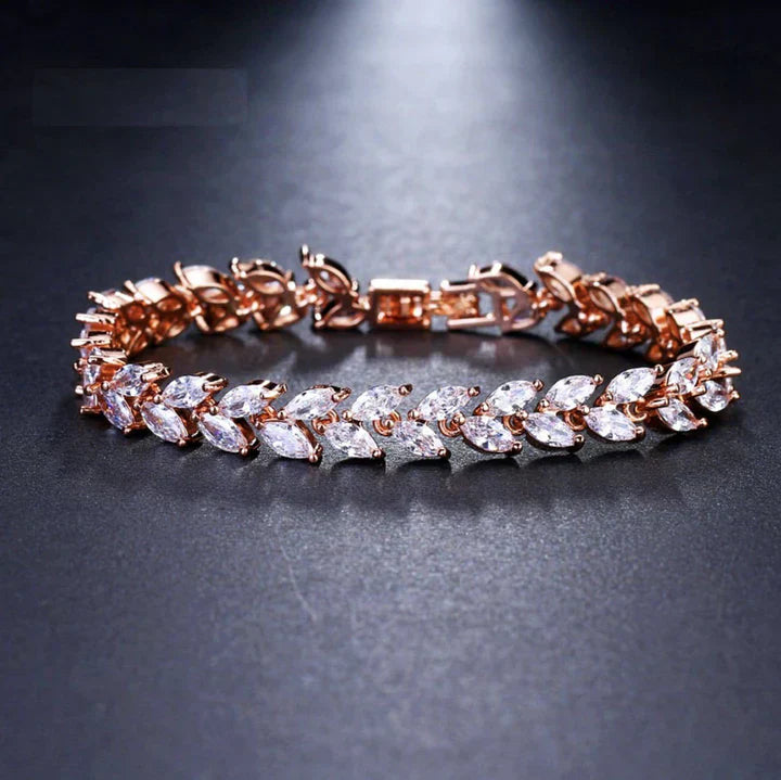 Women's Gold Bracelet Statement Jewellery Jewelry Gift for Women Weddings Parties Prom and Everyday Wear