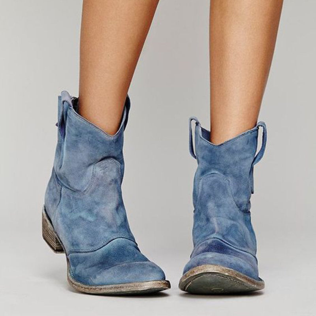 Women's Suede Ankle Footwear Boots Footwear for Summer Holidays Weddings Parties and Everyday Wear