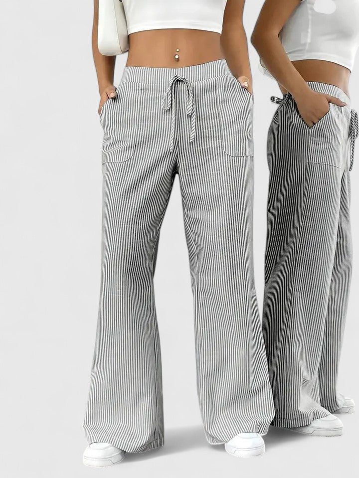 Women's Casual Relaxed Pants Outfit for Work Casual Days Holidays and Everyday Wear